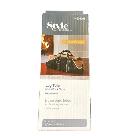 Firewood Log Carrier Heavy Duty Large Capacity u Outdoor Tote Bag Style Selectio - Picture 2 of 2